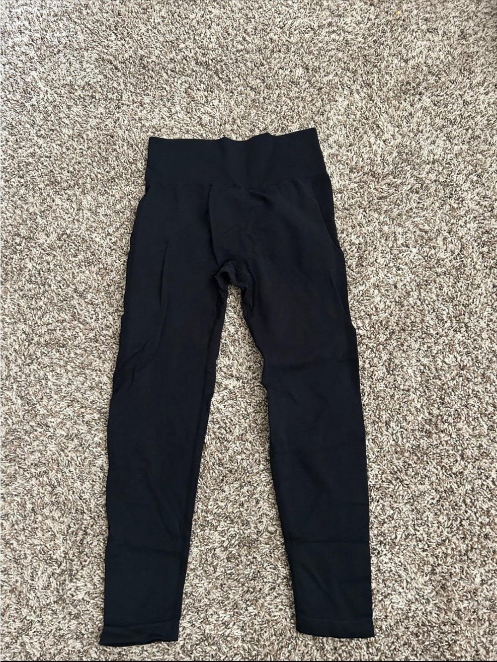 Women's Black High-Waist Stretch Leggings